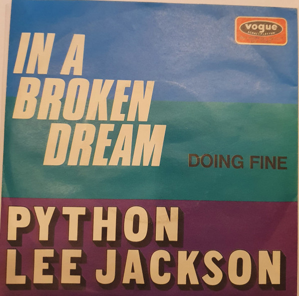 Python Lee Jackson Feat. Rod Stewart – In A Broken Dream (1987