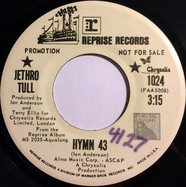 Jethro Tull – Hymn 43 (1971, Vinyl) - Discogs