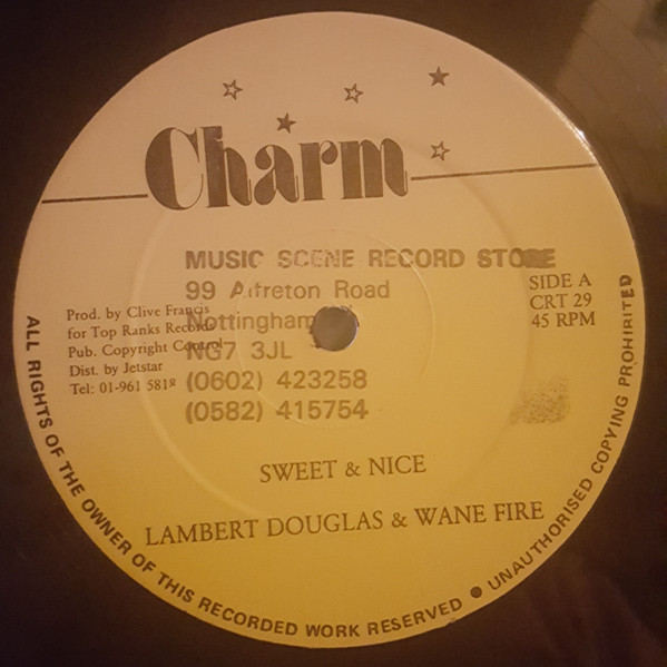 Lambert Douglas & Wane Fire – Sweet & Nice (Vinyl) - Discogs