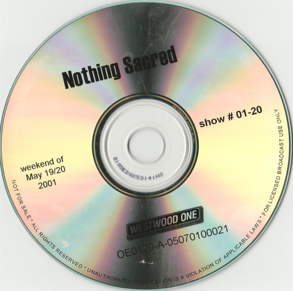 lataa albumi Various - Nothing Sacred Weekend of May 1920 2001