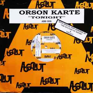 Orson Karte - Tonight album cover