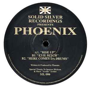 Phoenix (9) - Rise Up / Evil Bitch / Here Comes Da Drums album cover
