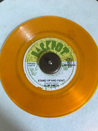 Slim Smith – Stand Up And Fight / The Time Has Come (Clear Yellow ...