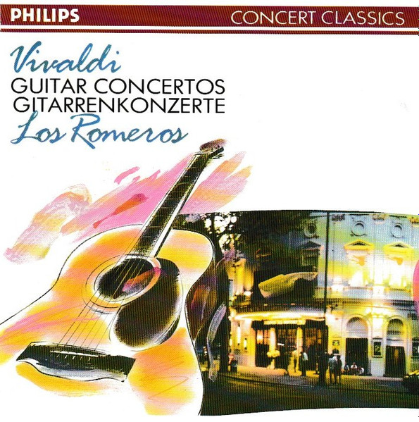 Vivaldi, Los Romeros – Guitar Concertos (1989, CD) - Discogs