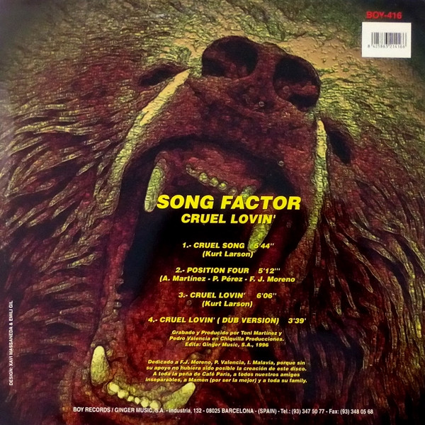 Album herunterladen Song Factor - Cruel Lovin