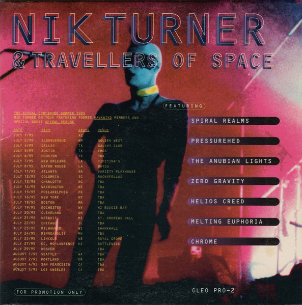 ramo de flores Adicto industria Nik Turner & Travellers Of Space (1995, CD) - Discogs