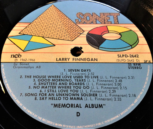 ladda ner album Larry Finnegan - In Memoriam
