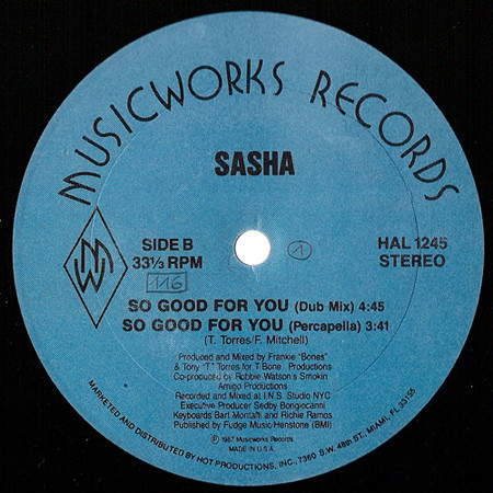 baixar álbum Sasha - So Good For You