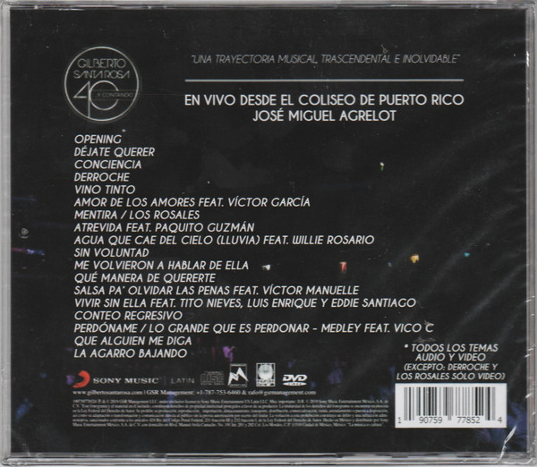 télécharger l'album Gilberto Santa Rosa - 40Y Contando
