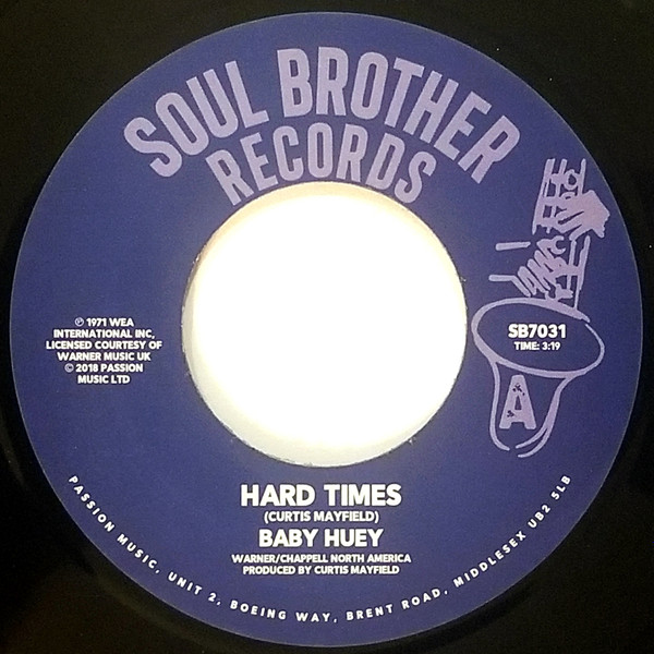 Baby Huey – Hard Times Listen Me (2018, Vinyl) - Discogs