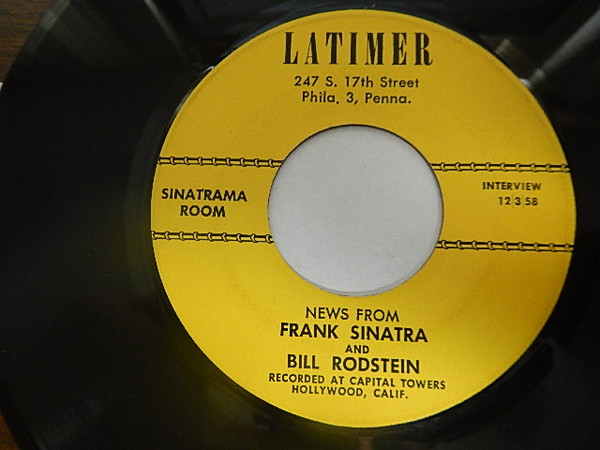 lataa albumi Frank Sinatra And Bill Rodstein - Sinatrama Room Interview 12358