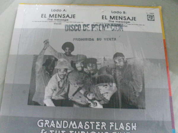 lataa albumi Grand Master Flash & The Furious Five Feat Melle Mel & Duke Bootee - The Message El Mensaje