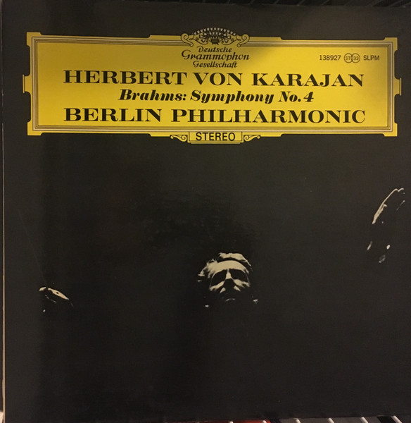 Brahms - Herbert von Karajan, Berliner Philharmoniker – Symphony No. 4 ...