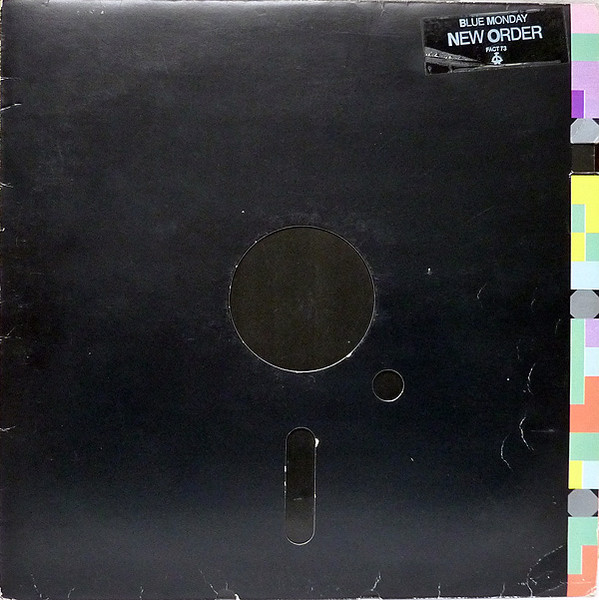 New Order – Blue Monday (1983, A-1/B2; MVS; Die-cuts, Glossy 