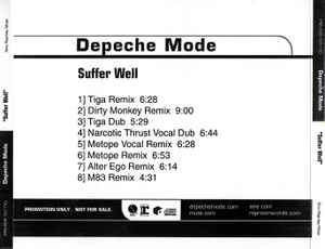 Depeche Mode - Suffer Well album cover