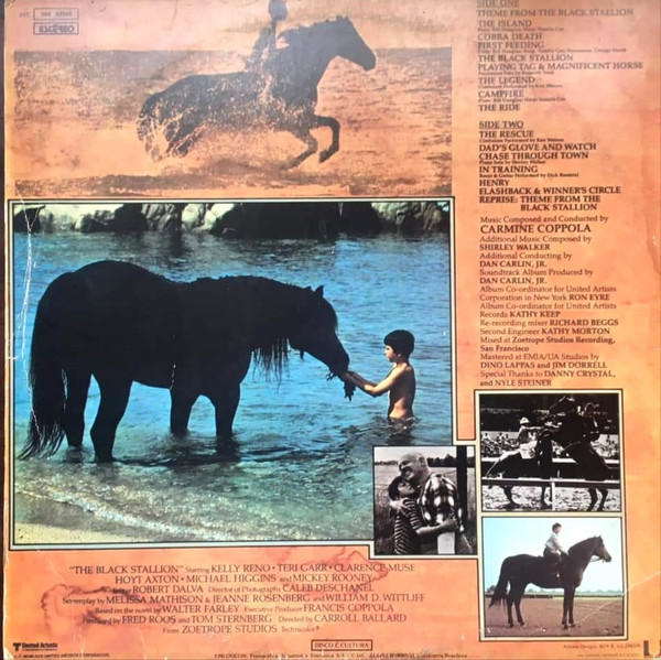 baixar álbum Carmine Coppola, Shirley Walker - Trilha Sonora Original Do Filme O Corcel Negro