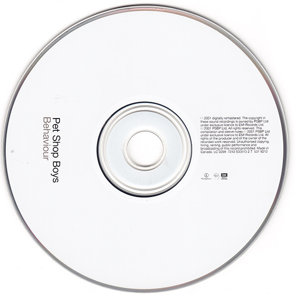 Album herunterladen Pet Shop Boys - Behaviour Further Listening 19901991