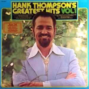 Hank Thompson - Hank Thompson's Greatest Hits Vol 1 album cover