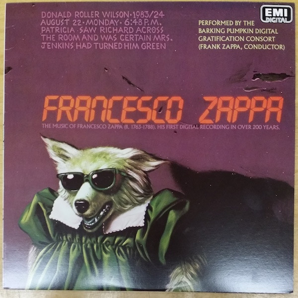 Frank Zappa – Francesco Zappa (1995, CD) - Discogs