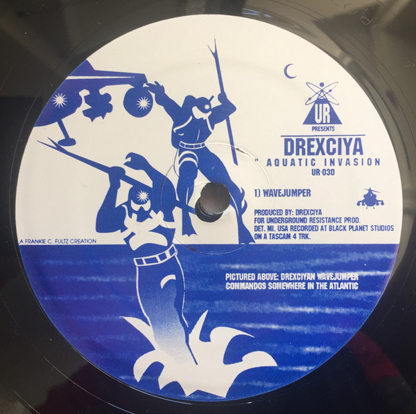 Drexciya – Aquatic Invasion (1995, Vinyl) - Discogs