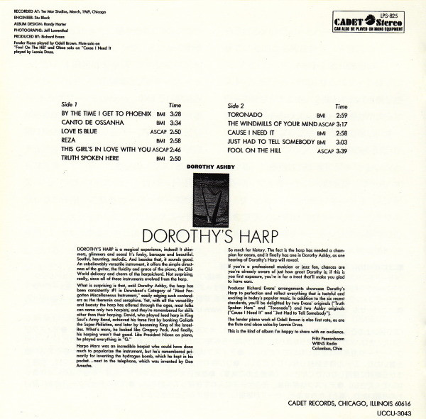 baixar álbum Dorothy Ashby - Dorothys Harp
