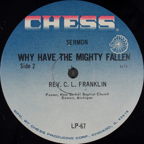 ladda ner album Rev CL Franklin - Why Have The Mighty Fallen