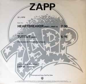 Zapp - Heartbreaker (Part I, Part II) album cover