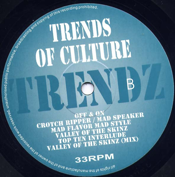 Trends Of Culture - Trendz | Releases | Discogs