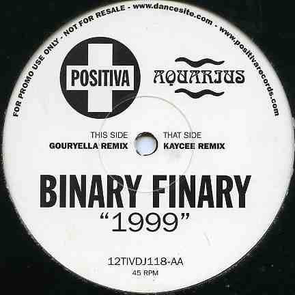 直売卸値 ☆Binary Finary / 1998 / 1999 2x12EP☆ - ネット販売済み