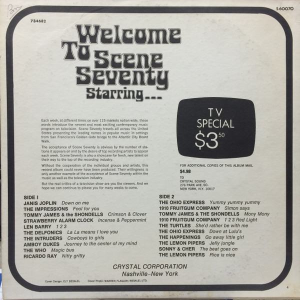 baixar álbum Various - Welcome To Scene Seventy Starring