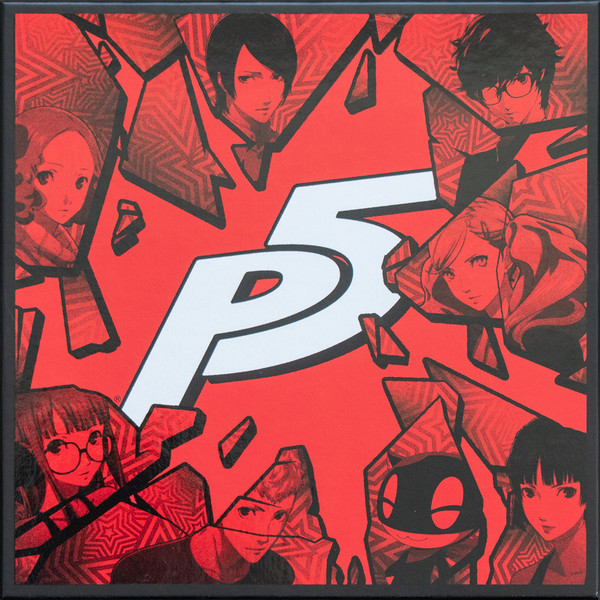 Persona 5 The Essential Edition Vinyl Record Soundtrack 4 LP Box Color ...
