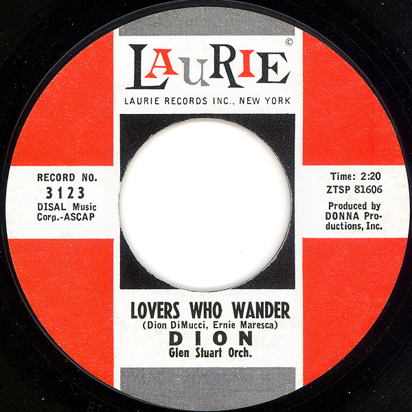 Dion Lovers Who Wander 1962 Vinyl Discogs 