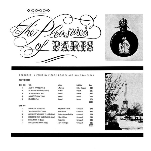 lataa albumi Pierre Dorsey Et Son Grand Orchestre - Pleasures Of Paris