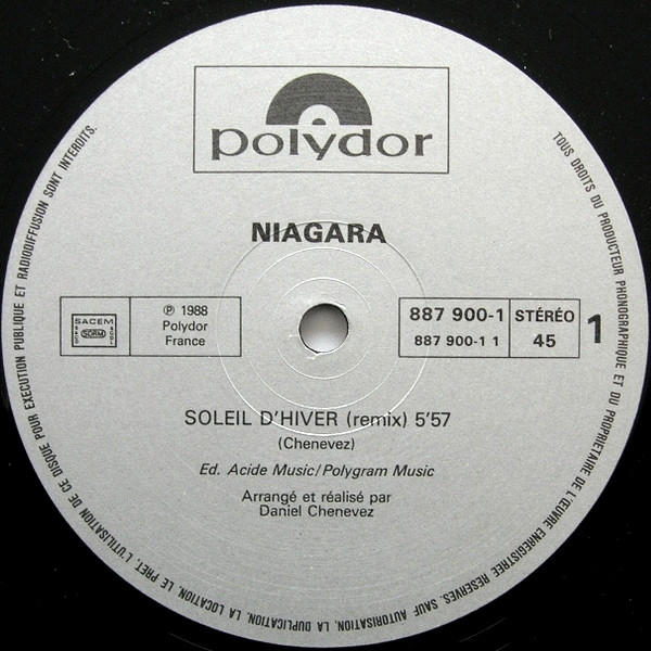 baixar álbum Niagara - Soleil DHiver