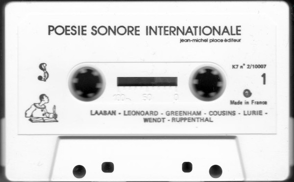 ladda ner album Various - Poésie Sonore Internationale