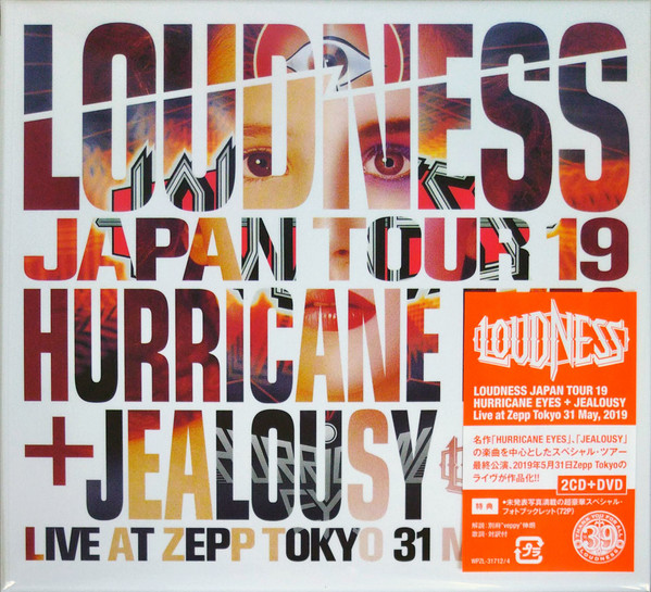 Loudness – Japan Tour 2019 Hurricane Eyes + Jealousy Live at Zepp 