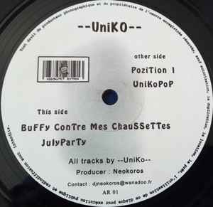 Uniko - Untitled album cover