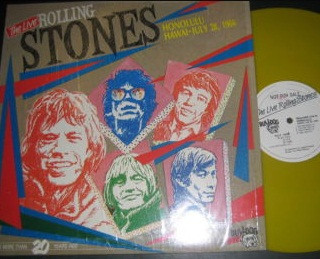 The Rolling Stones – So Much Younger Than Today (2017, Yellow With 