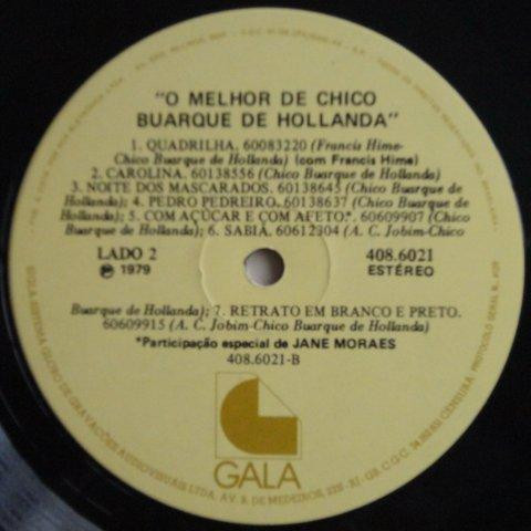 baixar álbum Chico Buarque - Gala 79 Apresenta O Melhor De Chico Buarque