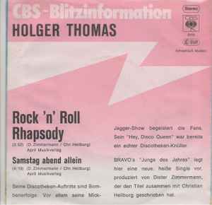 Holger Thomas - Rock 'N' Roll Rhapsody album cover
