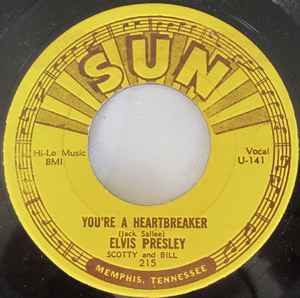 Elvis Presley, Scotty And Bill – Milkcow Blues Boogie / You're A  Heartbreaker (1973, Vinyl) - Discogs