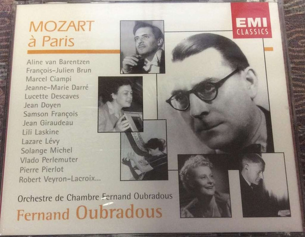 Wolfgang Amadeus Mozart / Orchestre de Chambre Fernand Oubradous – Mozart À  Paris