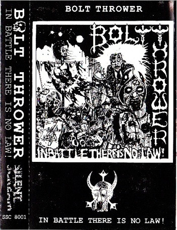 Bolt Thrower – In Battle There Is No Law! (1990, Cassette) - Discogs