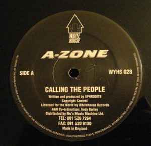 A-Zone - Calling The People / Safety Zone album cover