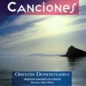 Orfeón Donostiarra - Canciones album cover