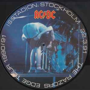 AC/DC - Isstadion. Stockholm 22.3.91 The Razors Edge Tour 1990/91