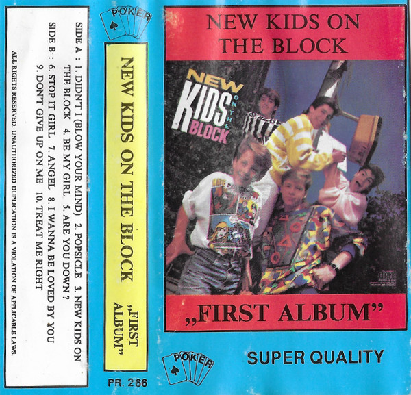 New Kids On The Block First Album Cassette Discogs