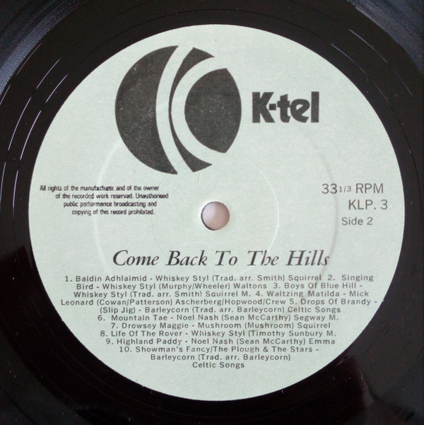 descargar álbum Various - Come Back To The Hills