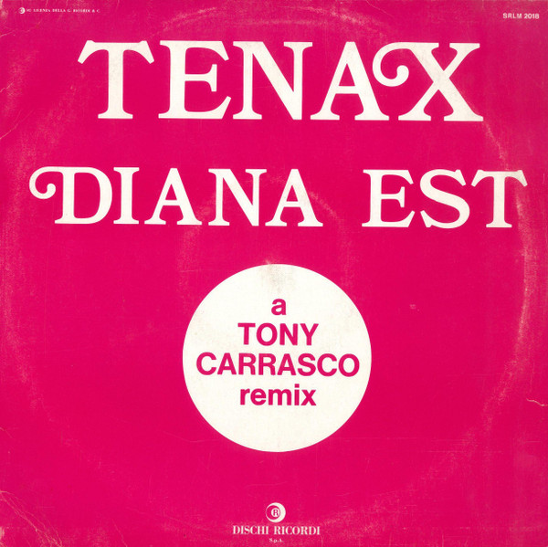 Diana Est – Tenax (1982, Vinyl) - Discogs