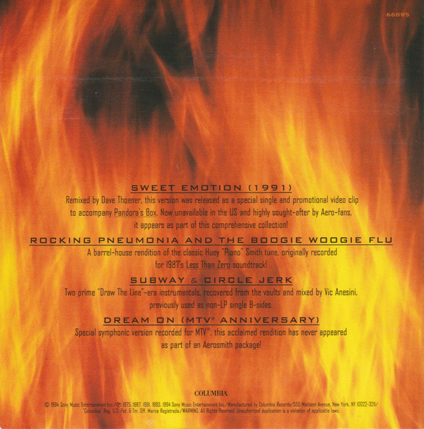 descargar álbum Aerosmith - Box On Fire Bonus Disc